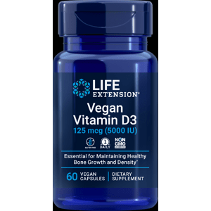 Life Extension Vegan Vitamin D3, 125 mcg