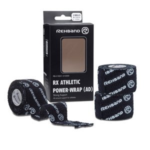 Rehband RX Athletic Power-Wrap 38mm, Hookgrip Tape Barva: Černá