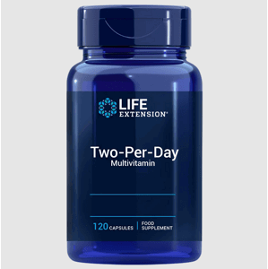 Life Extension Two-Per-Day kapsle, 120 kapslí