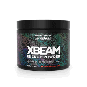 Gymbeam Energy Powder - XBEAM Příchuť: Jahoda a kiwi