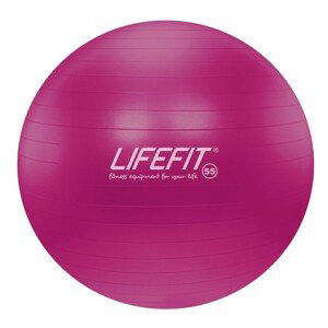 Gymnastický míč LIFEFIT® ANTI-BURST 65 cm, bordó