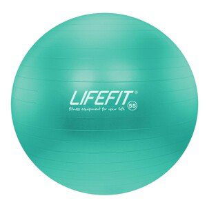 Gymnastický míč LIFEFIT® ANTI-BURST 75 cm, tyrkysový