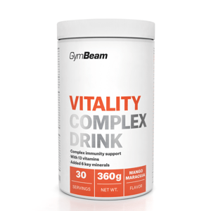 Vitality Complex Drink - GymBeam - EXP 08/2023 Příchuť: Zelené jablko