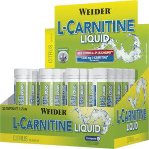 L-Carnitine Liquid, 1 x 25ml, Weider - EXP 04/2023 Varianta: Peach