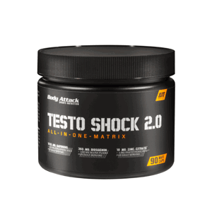 Weider Body Attack Testo Shock 2.0 90 kapslí Tribulus Terrestris zinek Varianta: niacin a rostlinné extrakty