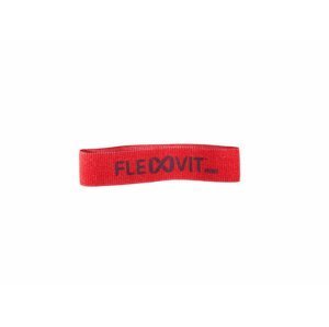 FLEXVIT MINI krátká posilovací guma Barva: Červená - střední zátěž