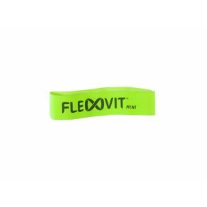 FLEXVIT MINI krátká posilovací guma Barva: Světle zelená - nejlehčí zátěž