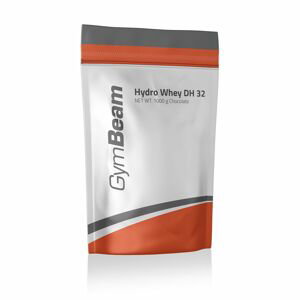 EXP 16.5.2024 Protein Hydro Whey DH 32 - GymBeam Množství: 1000 g, Příchuť: Malinový jogurt