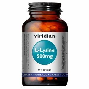 EXP. 30/7/2023 - L-Lysine 30 kapslí - Viridian