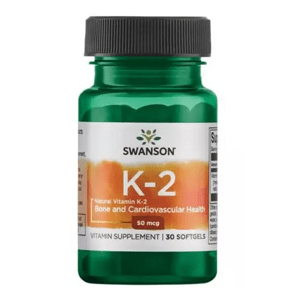 EXP 6/2023 - Vitamín K2 30 tobolek 50mcg - Swanson