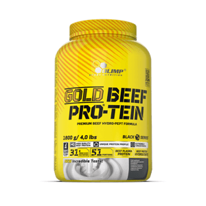 OLIMP Sport Nutrition Olimp Gold Beef Protein 1800 g, hydrolyzát hovězí bílkoviny s bioaktivními peptidy z hovězí plazmy Varianta: Blueberry