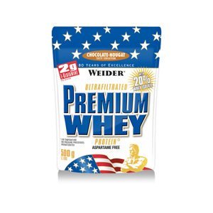 Weider Premium Whey 500 g, syrovátkový koncentrát + isolát Varianta: Jahoda-Vanilka