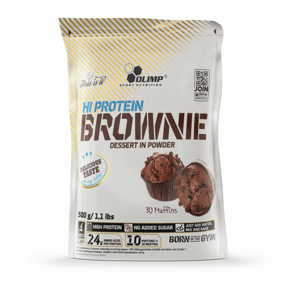 OLIMP Sport Nutrition OLIMP Hi  Protein Brownie, směs na výrobu muffinů, chocolate Varianta: 500g
