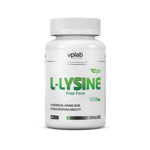 VPLAB nutrition VPLab L-Lysine 1000 mg 90 caplets, aminokyselina L-Lysin ve volné formě, 90 veganských tablet Varianta: expirace: 06/2022