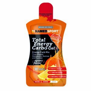 NAMEDSPORT Total Energy Carbo Gel 40 ml, energetický gel obsahující maltodextrin, dextrózu a fruktózu Varianta: Agrumix