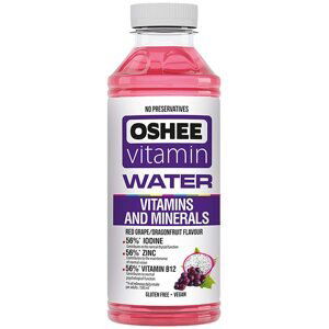 OSHEE Vitamin Water 555 ml, ochucená voda s vitamíny a minerály Varianta: Hrozen Pitaya