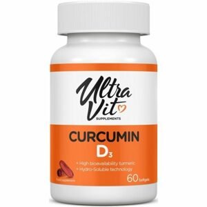 VPLAB nutrition VPLab Curcumin D3 60 softgels Varianta: kurkumin s vitamínem D3 v měkkých kapslích