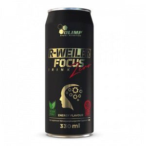 OLIMP Sport Nutrition Olimp R-Weiler Focus Drink Zero 330 ml, sycený nápoj pro zlepšení kognitivních funkcí a koncentrace Varianta: Energy