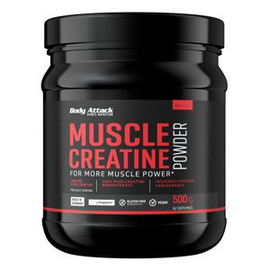 Body Attack Muscle Creatine Powder 500g g Varianta: kreatin monohydrát v práškové formě v kvalitě Creapure