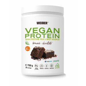 Weider Vegan Protein 750 g, veganský protein z izolátu hrachové bílkoviny a koncentrátu rýžové bílkoviny Varianta: Cookies