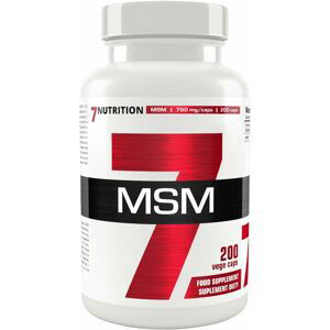 7NUTRITION MSM 200 cps Varianta: organická sloučenina síry methylsulfonylmethan