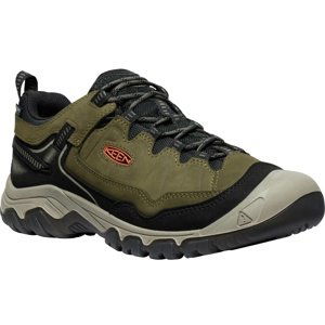 Keen TARGHEE IV WP MEN dark olive/gold flame Velikost: 44,5 pánské boty