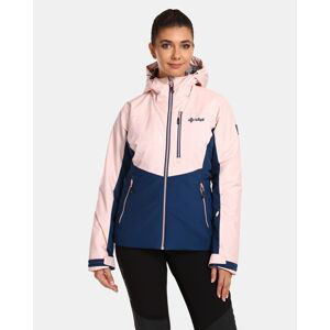 Kilpi FLIP-W Světle růžová Velikost: 40 dámská lyžařská bunda