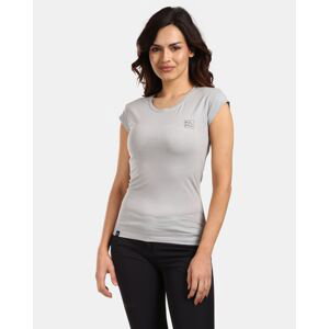 Kilpi LOS-W Světle šedá Velikost: 44 dámské tričko s krátkým rukávem