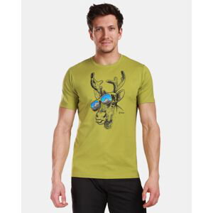 Kilpi GAROVE-M Zelená Velikost: XXL pánské tričko s krátkým rukávem