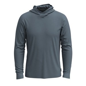 Smartwool M HOODIE pewter blue Velikost: L pánské mikina