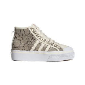 ADIDAS ORIGINALS-Nizza Platform Mid wonder white/wonder white/core black Béžová 40 2/3