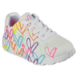 SKECHERS-Uno Lite Spread The Love white Bílá 38