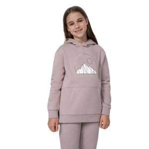 4F-SWEATSHIRT  F277-52S-LIGHT VIOLET Fialová 158