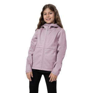 4F-SOFTSHELL JACKET  F042-52S-LIGHT VIOLET Fialová 140