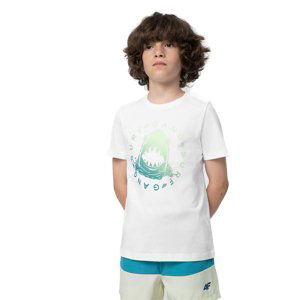 4F-TSHIRT  M283-10S-WHITE Bílá 152