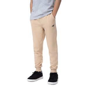 4F-TROUSERS CAS  M131-83S-BEIGE Béžová 158