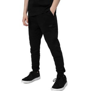 4F-TROUSERS CAS  M131-20S-DEEP BLACK Černá 134