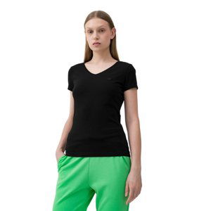 4F-TSHIRT  F730-20S-DEEP BLACK Černá S