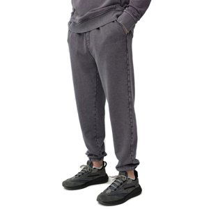 4F-TROUSERS CAS  M134-22S-ANTHRACITE Černá S