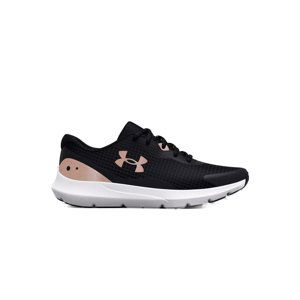 UNDER ARMOUR-UA W Surge 3 black/white/metallic rose gold Černá 38