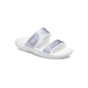 CROCS-Classic Croc Glitter II Sandal multi Stříbrná 42/43