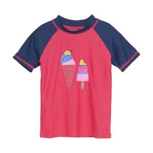 COLOR KIDS-T-shirt W. Print, diva pink Růžová 152