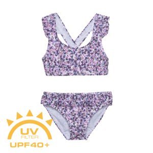 COLOR KIDS-Bikini W. Short Skirt, lavender mist Růžová 152