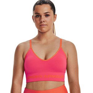 UNDER ARMOUR-UA Seamless Low Long Rib-PNK Růžová XS