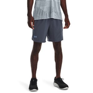 UNDER ARMOUR-UA LAUNCH 7 inch 2-IN-1 SHORT-GRY Šedá S