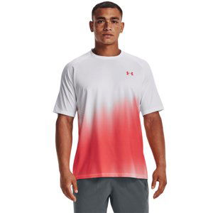 UNDER ARMOUR-UA Tech Fade SS-WHT Bílá XL