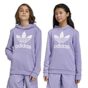 ADIDAS ORIGINALS-TREFOIL HOODIE-MAGLIL Fialová 140