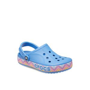 CROCS-Bayaband Chevron Band Clog powder blue/multi Modrá 42/43