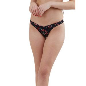 FUNDANGO-Madison High Cut Bottoms-358-flower power Černá L