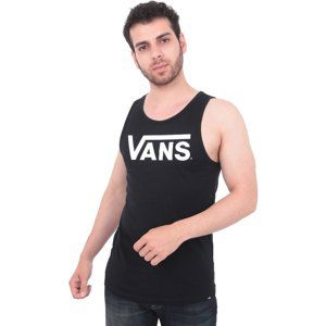 VANS-MN CLASSIC TANK-BLACK-WHITE Černá S